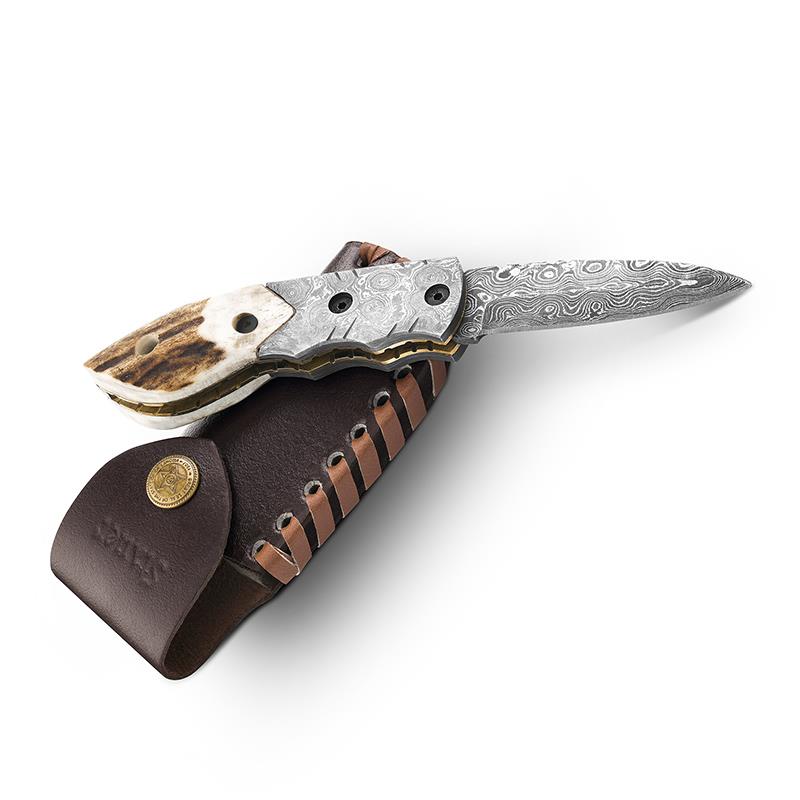 Double Damascus Knife
